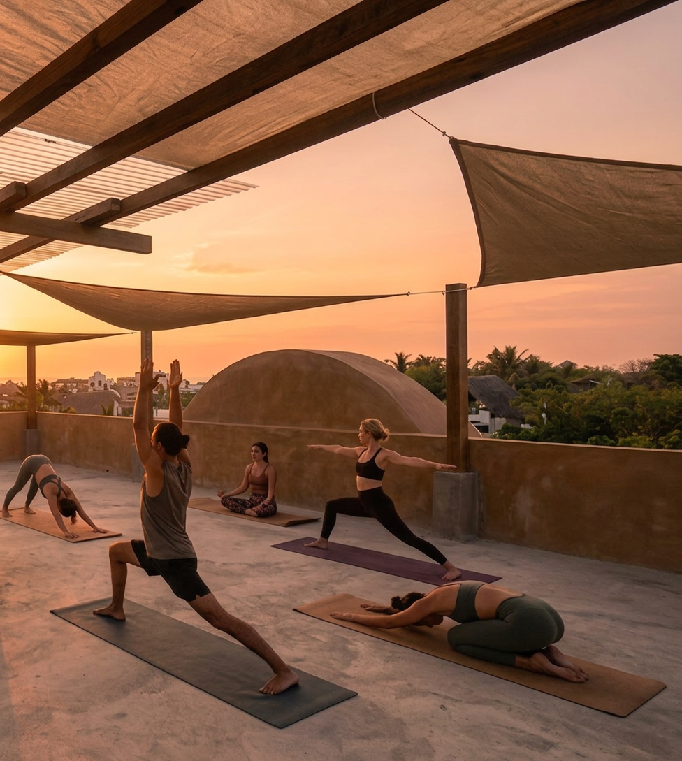 Sunset Rooftop de Saya Coliving